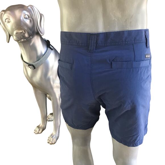 Columbia Hiking Blue Shorts Men's Size 34 - Picture 1 of 5